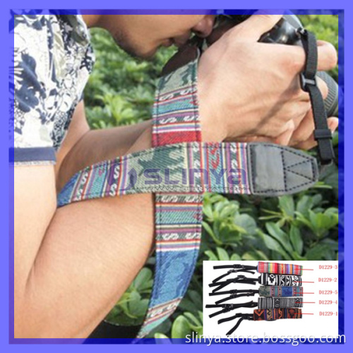 Vintage Camera Shoulder Neck Strap Sling Belt for Nikon Canon Sony Panasonic SLR DSLR Ildc